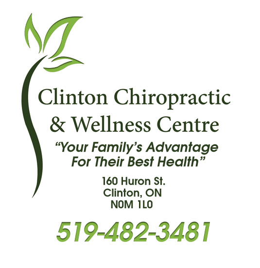 Clinton Chiropractic and Wellness Centre – Clinton Ontario Logo